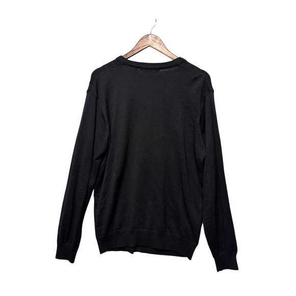 Vtg Oscar De La Renta Mens Sweater Cardigan Size L Button Long Sleeve Cable Knit - Picture 3 of 13